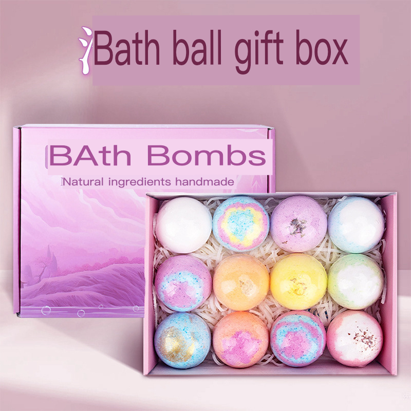 Outdoor Adventure Box - Explosions-Salzball mit getrockneten Blumen und ätherischen