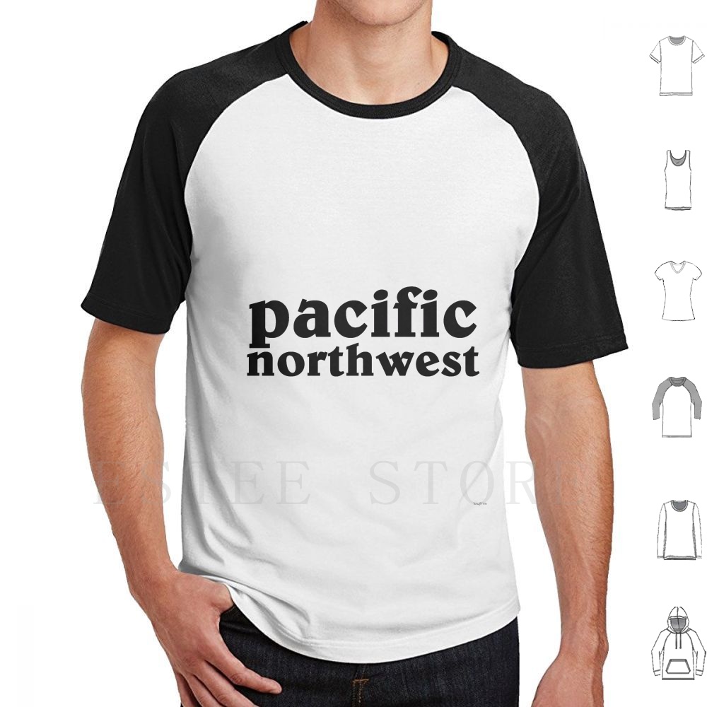 Outdoor Adventure North West - Pacific Northwest T-Shirt zum Selbermachen, große