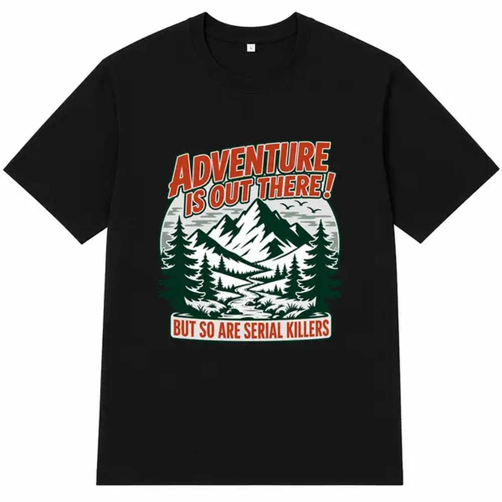 Outdoor Adventure Letter Print – Outdoor Adventure Wear Bewertung und Preis